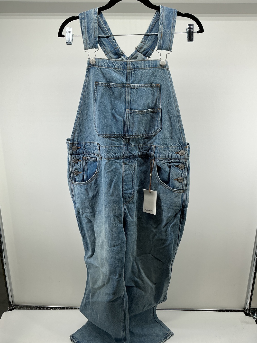 100% Organic Denim Overalls